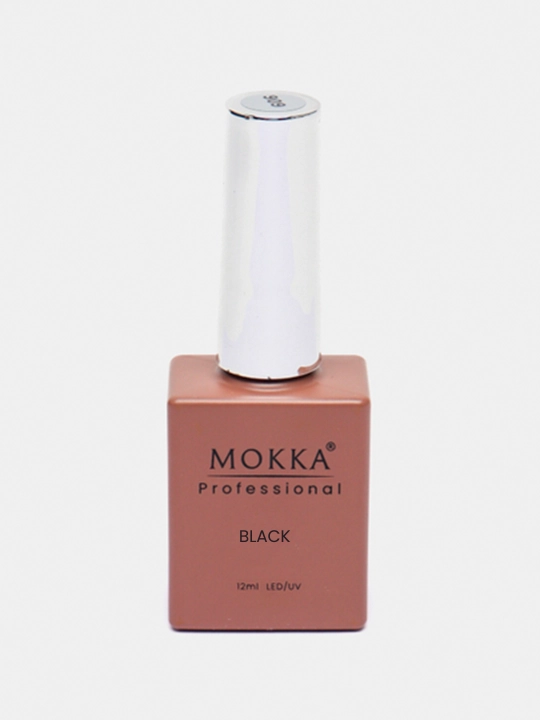Гель лак для ногтей Black/White, MOKKA, 12 мл