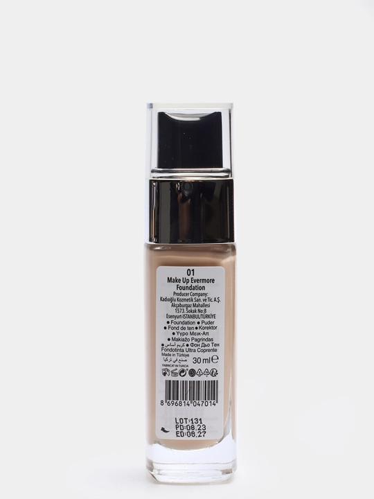 Tonal krem Gabrini HD Matte Make Up Evermore, matli, 30 ml