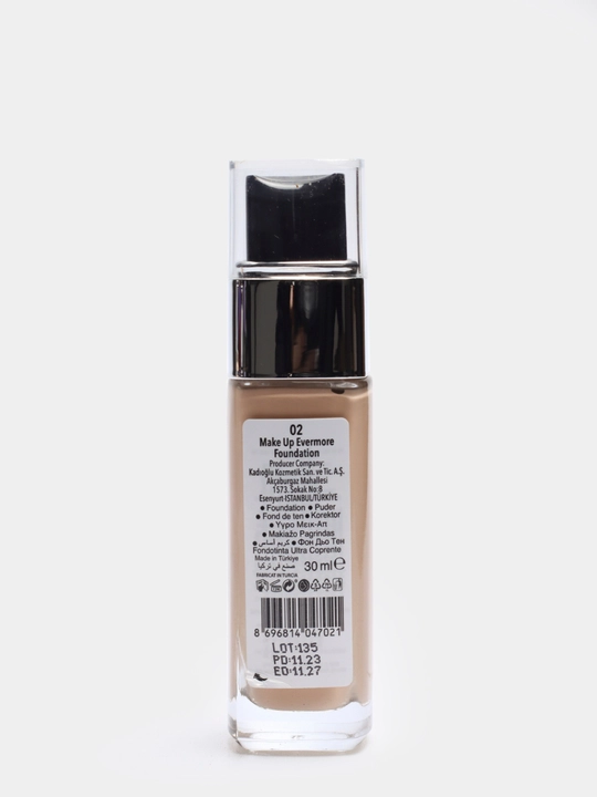 Tonal krem Gabrini HD Matte Make Up Evermore, matli, 30 ml