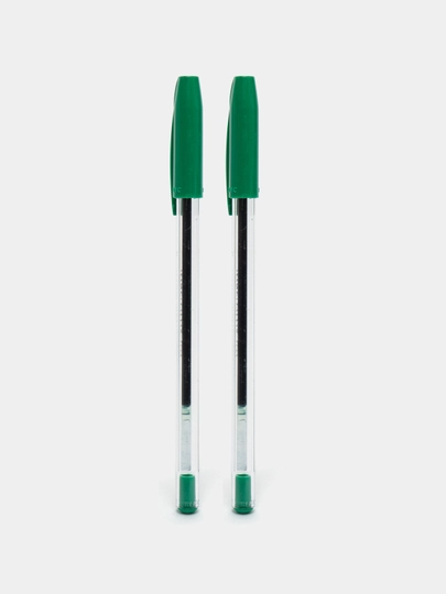 Ручка шариковая Linc Offix 1,0 мм (зеленый), 2 шт — DELISTO-P112841-СИНИЙ
