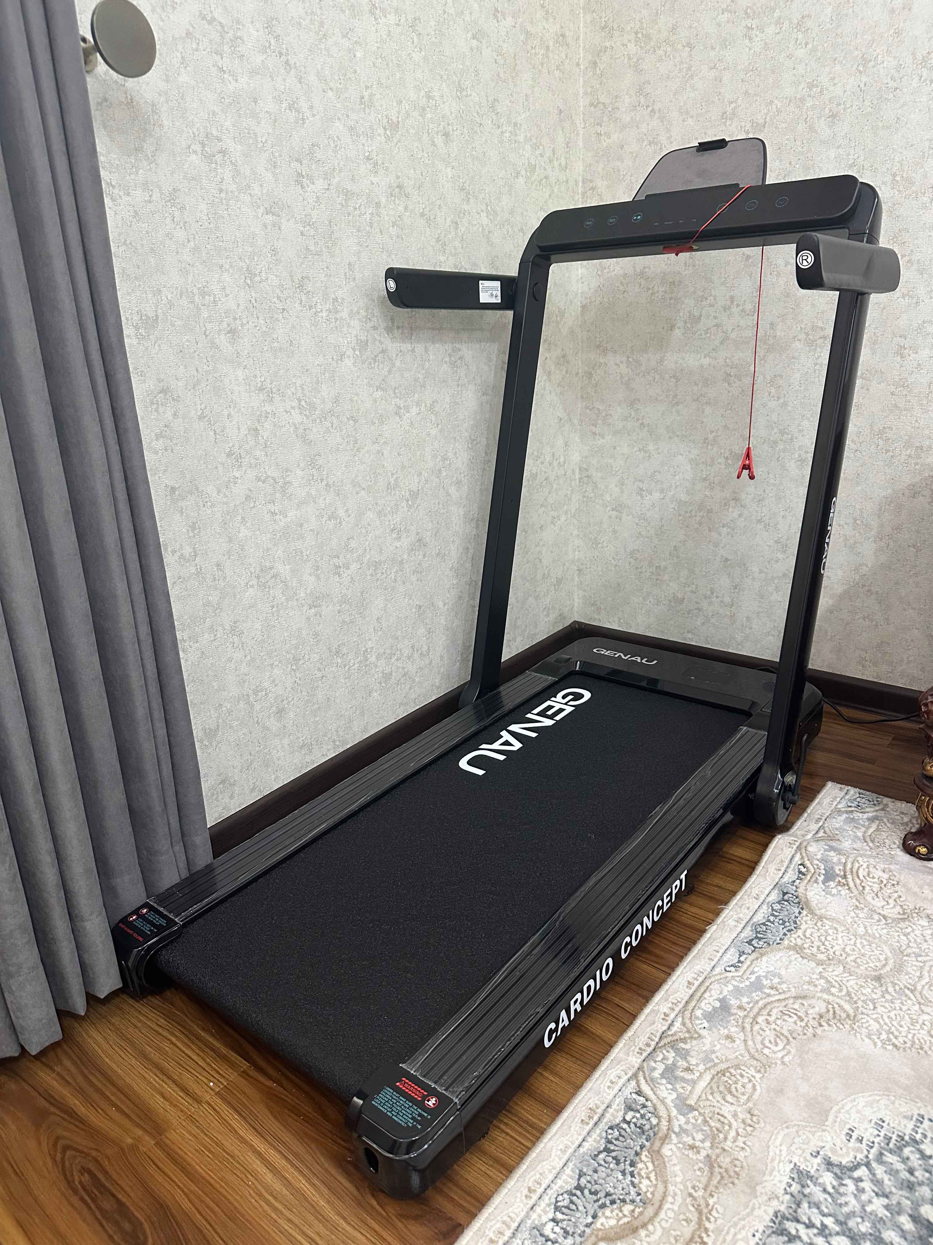 Беговая дорожка Genau Cardio Concept, бесшумная, вес пользователя до 120 кг, *RT2-11A