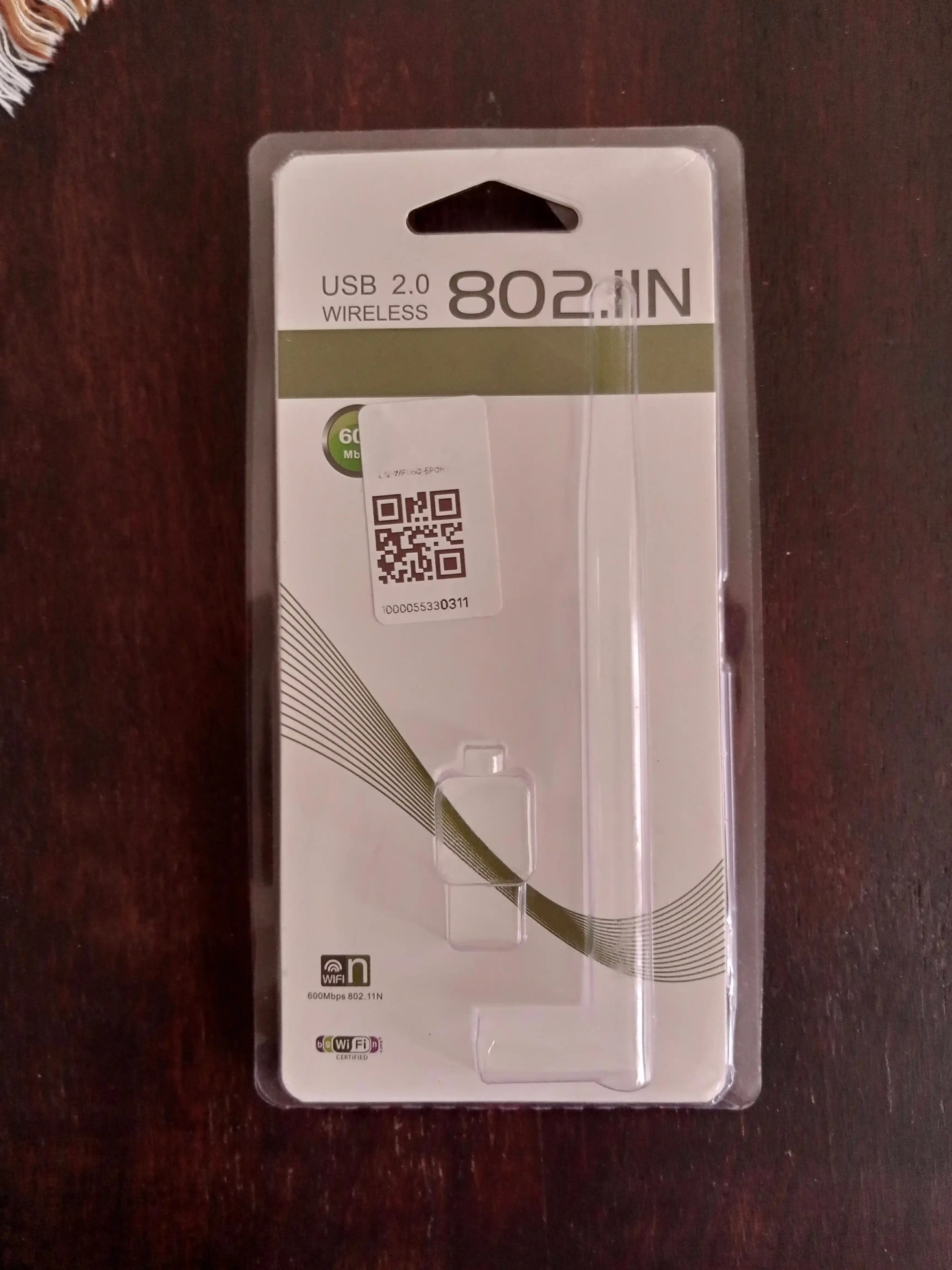 WI-FI адаптер Go-Des GD-BT318, до 1200 м, без помех, 300 Мбит/с