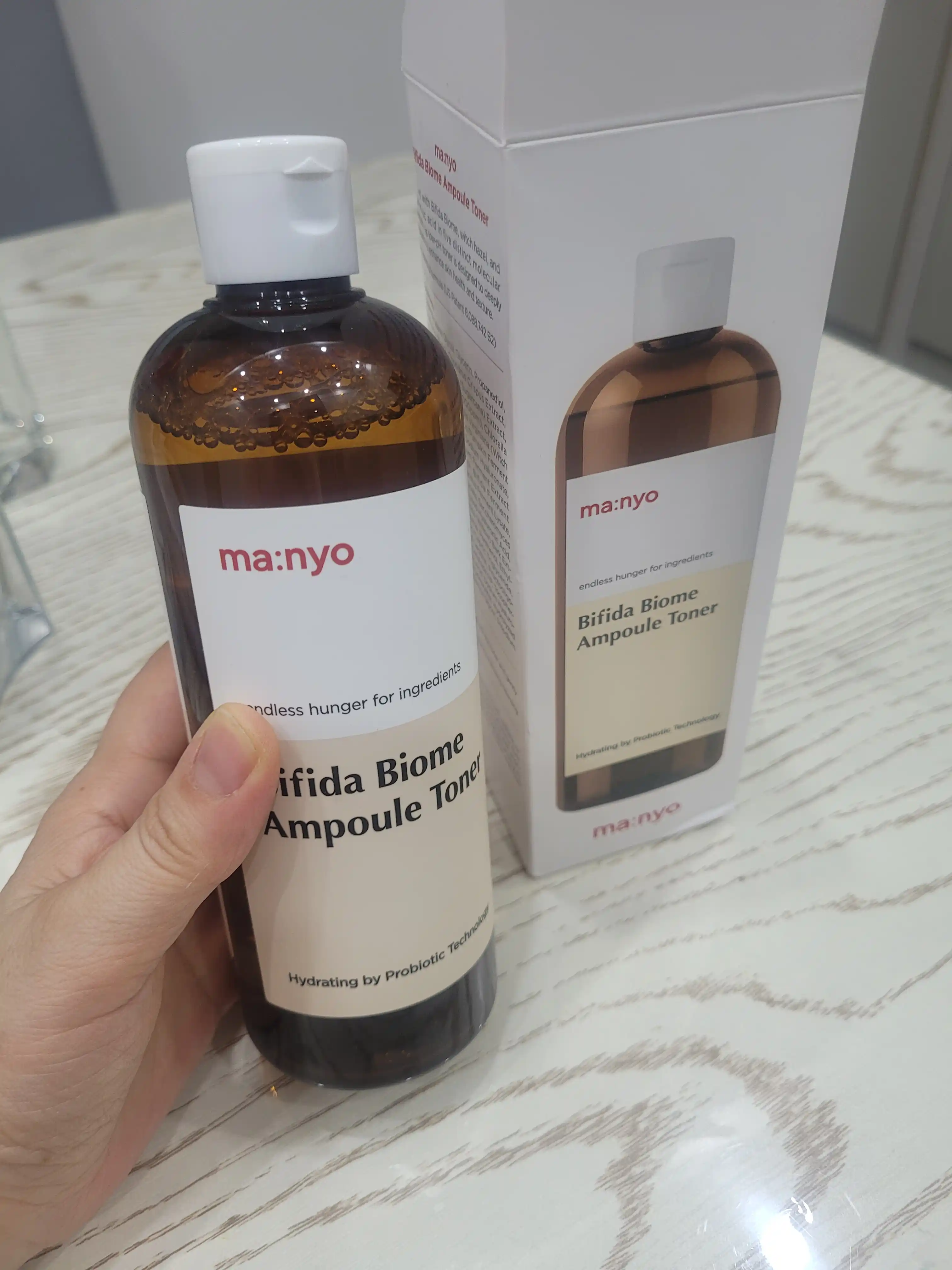 Ампульный тоник для увлажнения кожи и против морщин Manyo Bifida Ampoule Toner, 400 мл