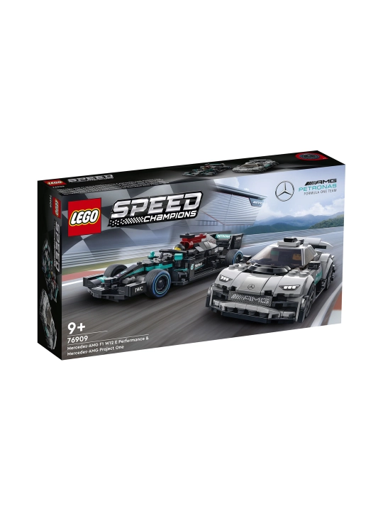 Конструктор LEGO Speed Champions 76909 Aston Martin AMR Valkyrie и Vantage GT3, 592 детали