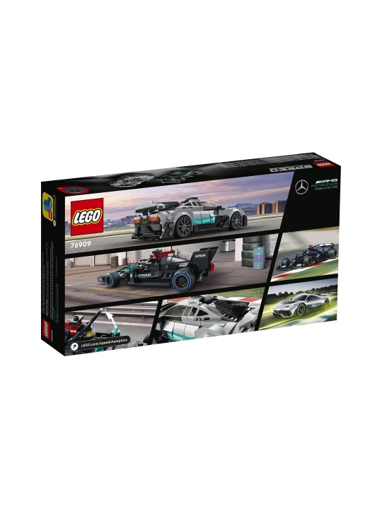 Конструктор LEGO Speed Champions 76909 Aston Martin AMR Valkyrie и Vantage GT3, 592 детали