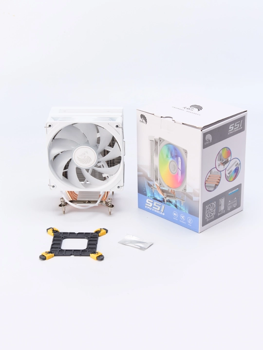 CPU sovutgichi intel va AMD RGB ARGB 2,4, 6 sovutgich quvuri protsessor sovutish sistemasi