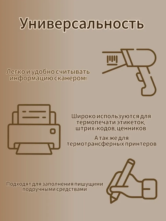 Самоклеящиеся термоэтикетки для термопринтеров. Термостикер для термопринтера Xprinter