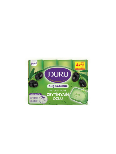 Dush uchun sovun Duru zaytun moyi, 4 dona, 600 gr - 