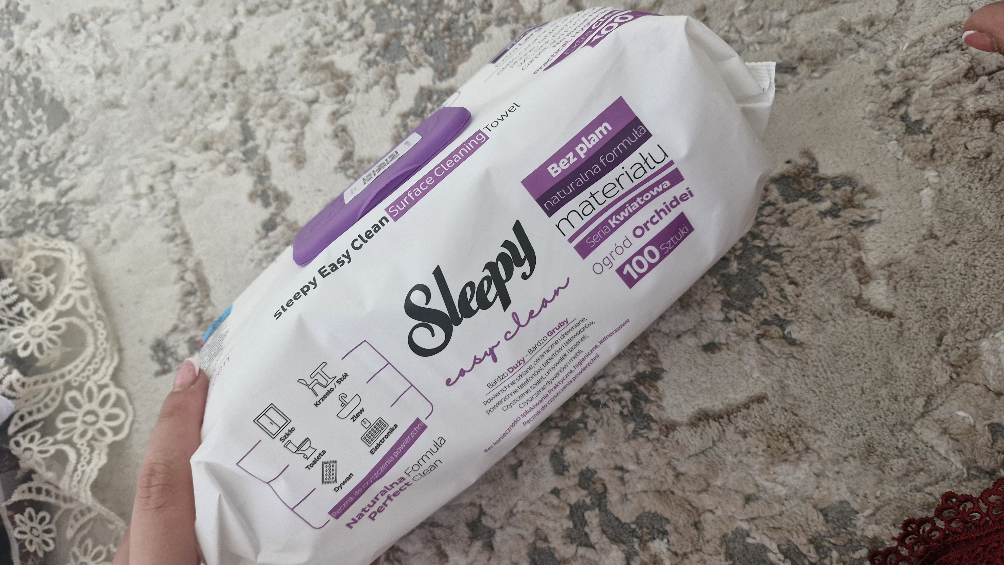 Sleepy Sirkali nam salfetkalar, Sleepy turli xushbo‘y hidli salfetkalar, 100 dona