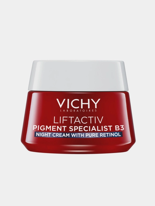 Ночной крем для лица Vichy Liftactiv с ретинолом, против пигментации и морщин, 50 мл
