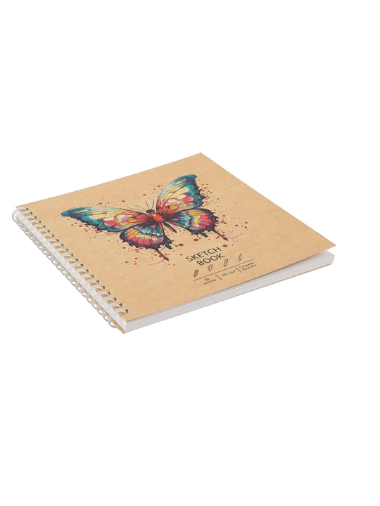 Sketchbuk 19x19sm,30 varaq,butterfly 180g/m2