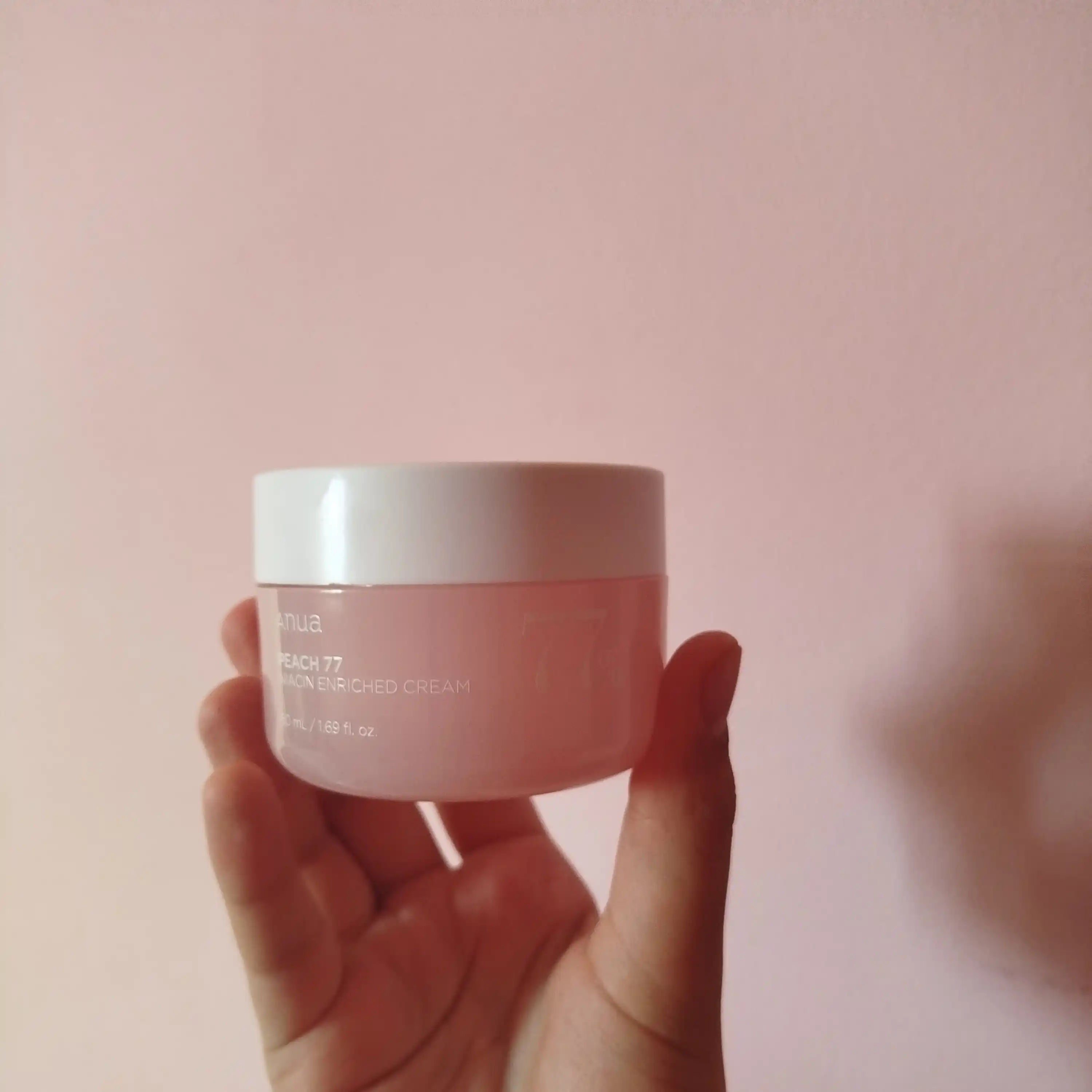 Shaftoli mevasi ekstrakti bilan boyitilgan anua Peach 77 Niacin Enriched Cream, 50 ml