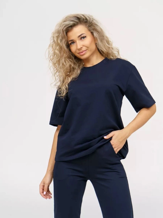 Женский спортивный костюм, двойка RentexStyle, хлопок