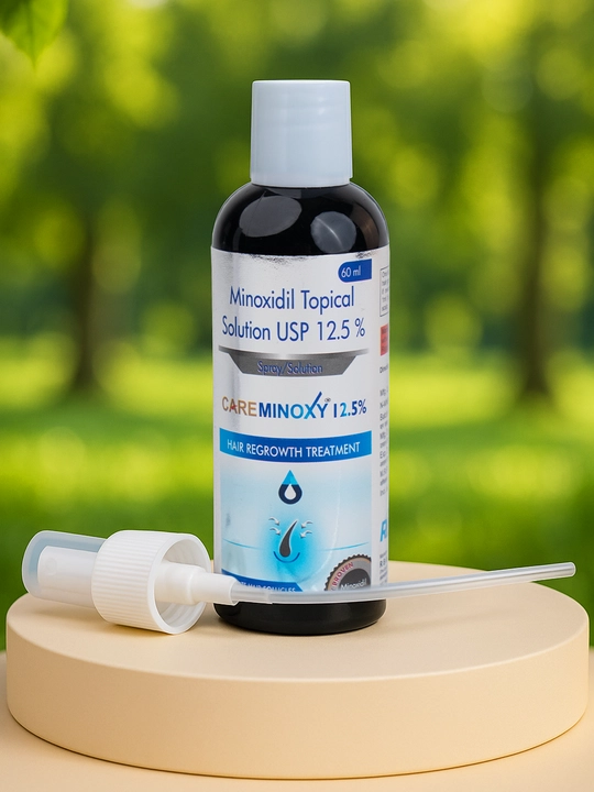 Миноксидил 12.5% Care Minoxy – лосьон-спрей для роста волос и бороды (60мл)