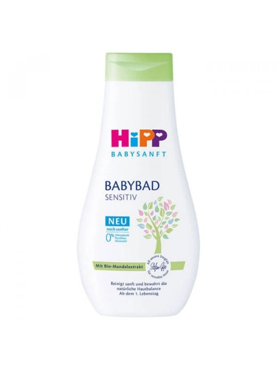 HIPP Baby Bath — Bolalar uchun yumshoq vanna geli, 350 ml