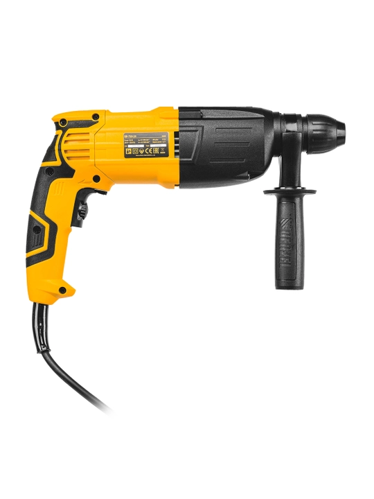 Перфоратор электрический DENZEL RH-750-24, SDS - plus, 750 Вт, 2.5 Дж, 26605