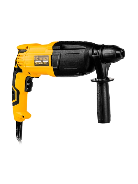 Перфоратор электрический DENZEL RH-750-24, SDS - plus, 750 Вт, 2.5 Дж, 26605