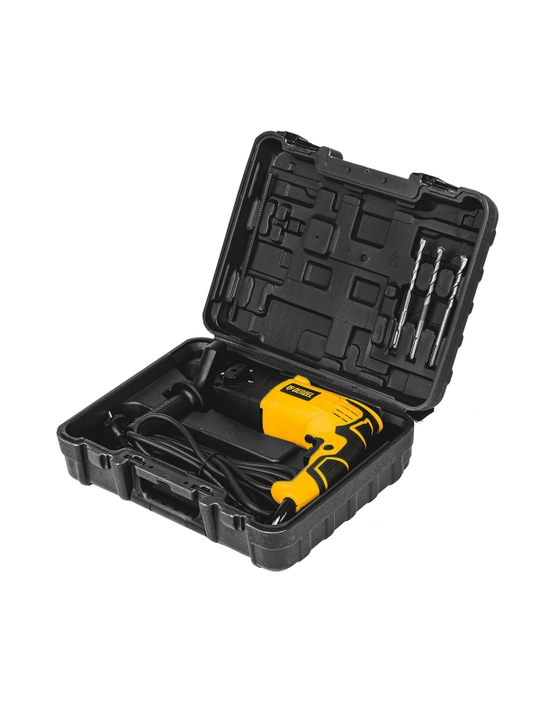 Перфоратор электрический DENZEL RH-750-24, SDS - plus, 750 Вт, 2.5 Дж, 26605