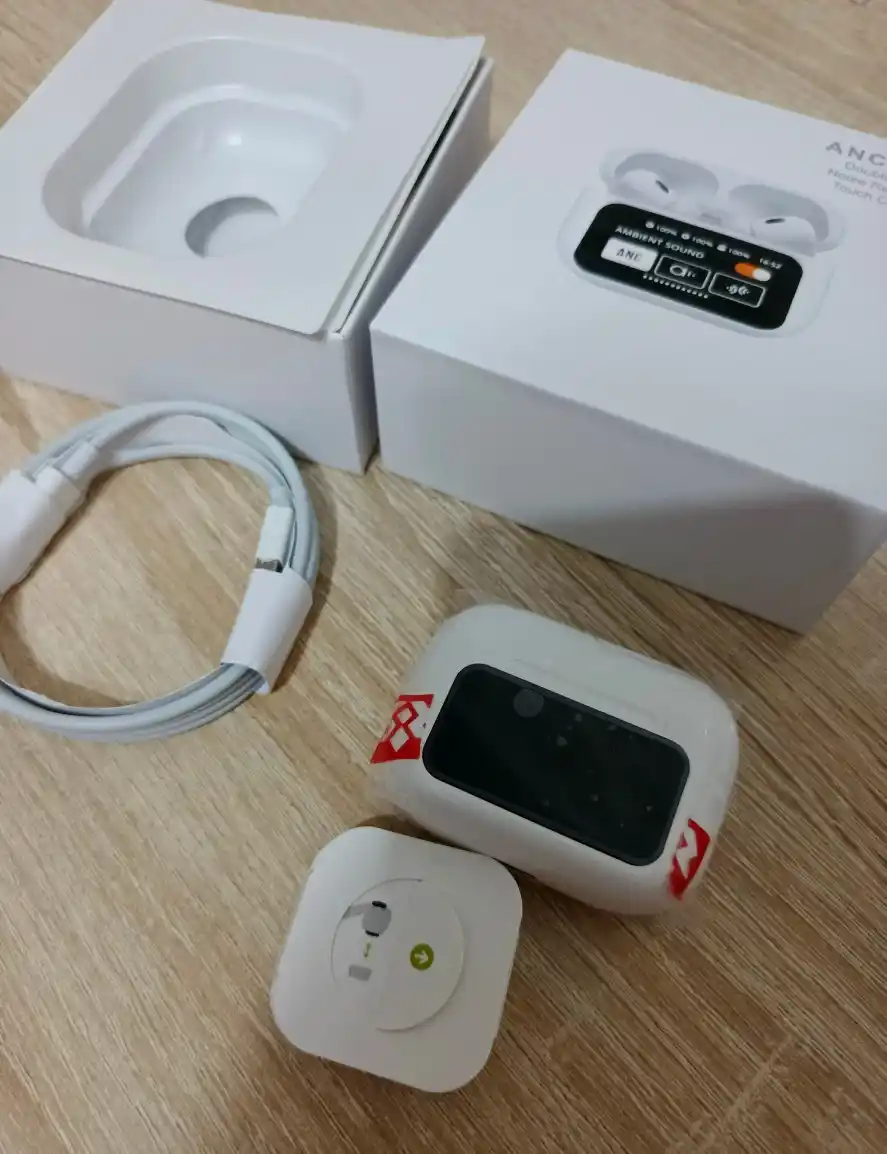 Sensorli displeyli TWS simsiz quloqchinlar (naushnik) Bluetooth 5.4iPhone va Android uchun