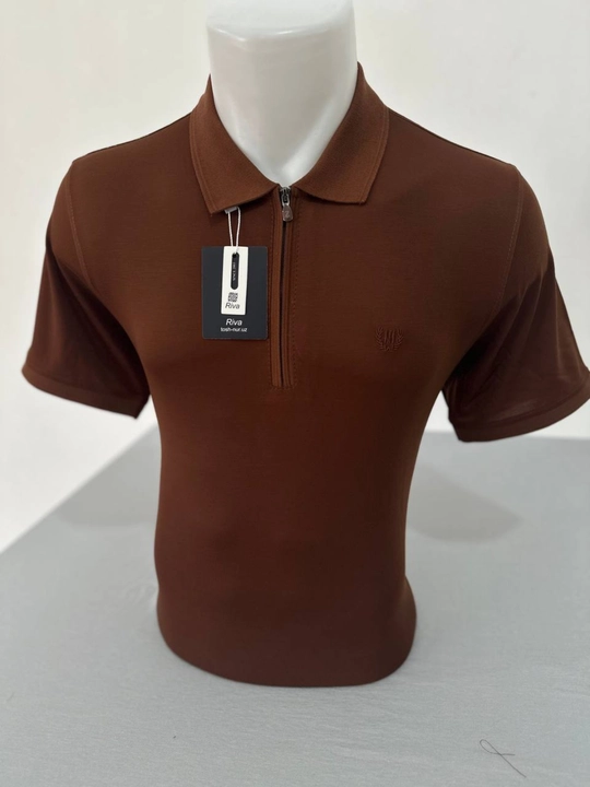 Erkaklar zamokli finka polo, kalta yengli klassik finka RIVA+