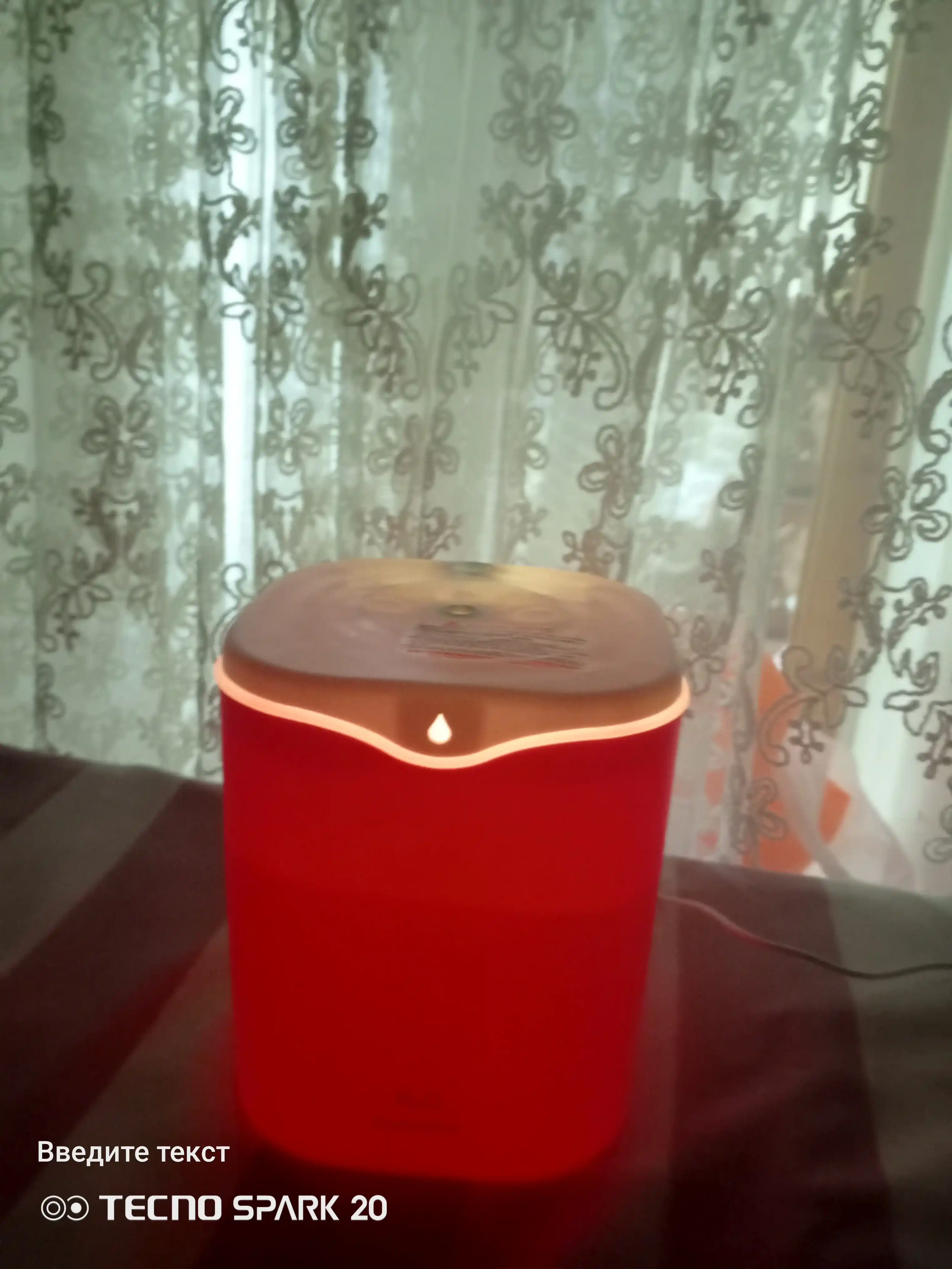 Увлажнитель воздуха, ультразвуковой, с подсветкой, 2 л, экономный