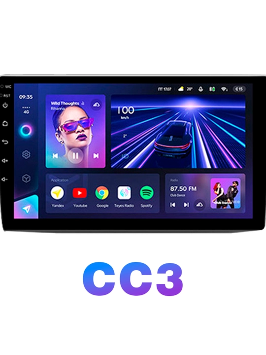 Manitor Teyes CC3 4+64 Cobolt uchun Can blok shteyker va raamkasi bilan birga - 