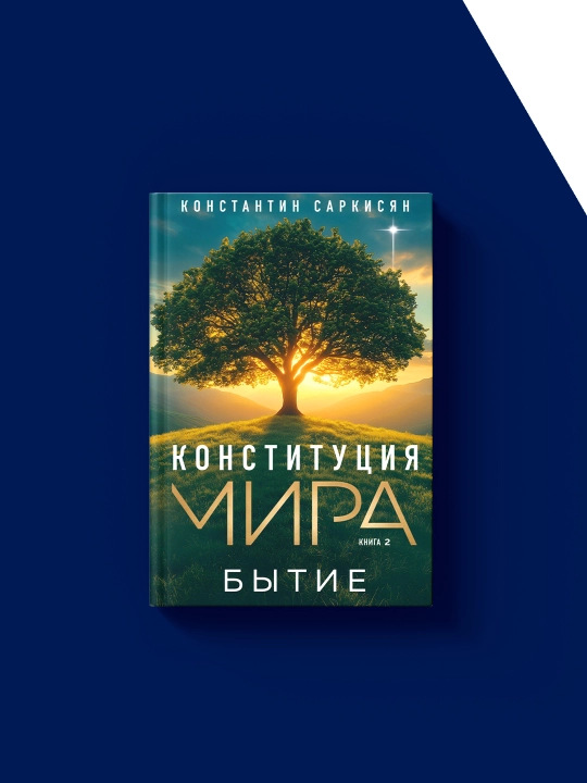 Книга "Конституция мира. Книга вторая. Бытие" автор Константин Саркисян литература
