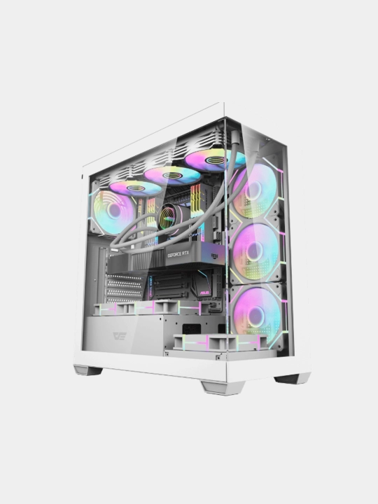 Bo'sh kompyuter korpusi DarkFlash DS900 ATX (kulersiz) - 