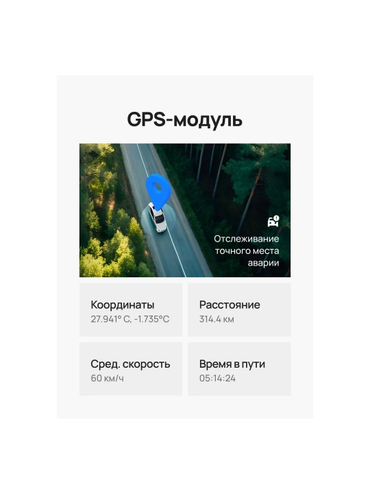 Avtomobil videoregistratori 70mai Dash Cam A500S, Global versiya