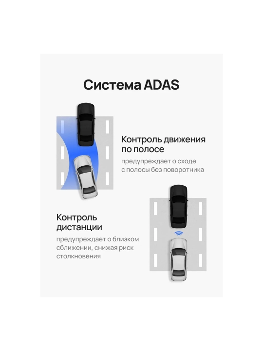 Avtomobil videoregistratori 70mai Dash Cam A500S, Global versiya