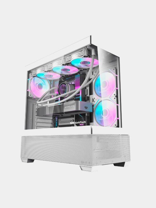 Bo'sh kompyuter korpusi DarkFlash DS900 Air ATX (kulersiz) - 