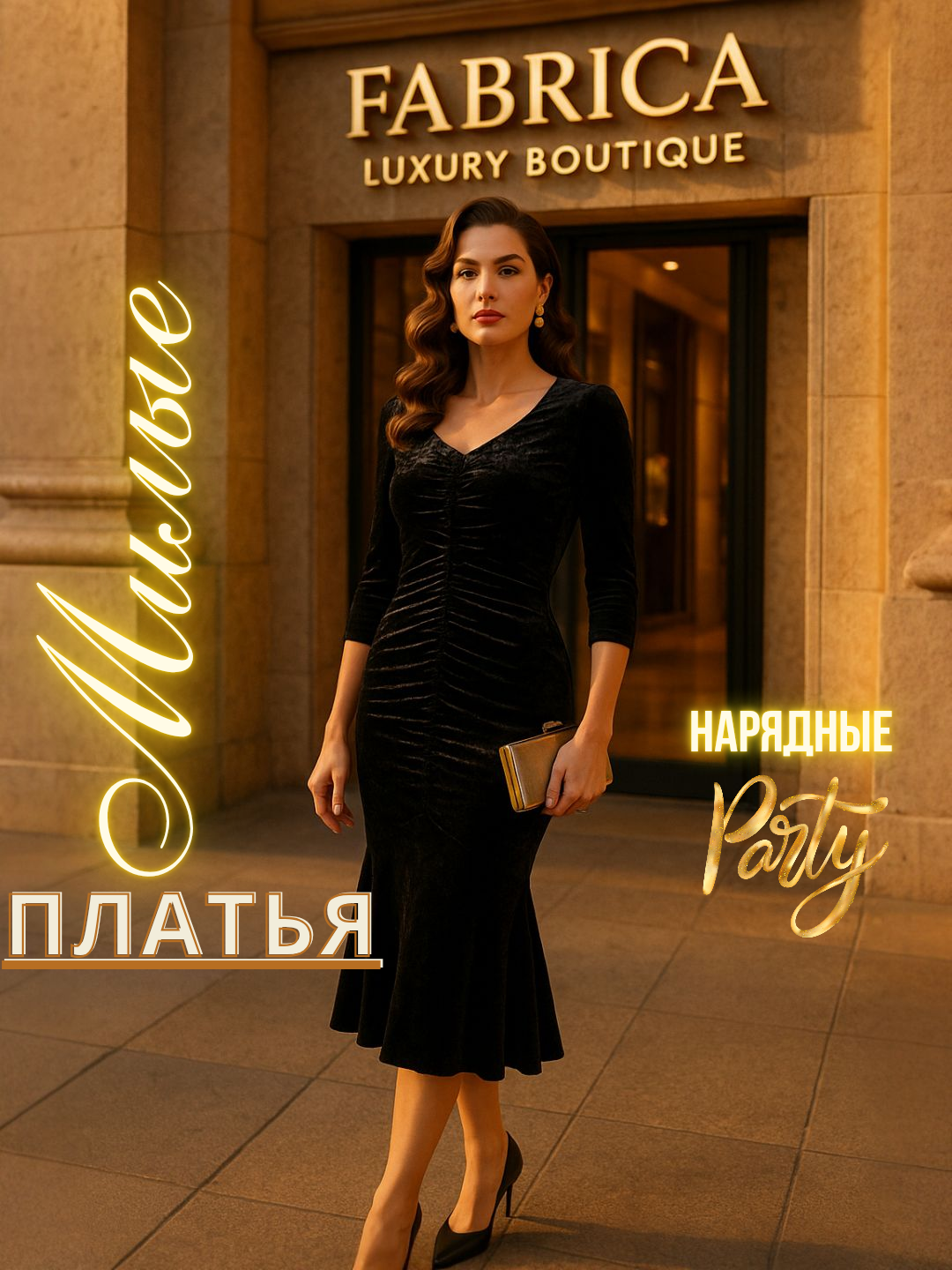 Платья вечерние нарядные, Турция - 