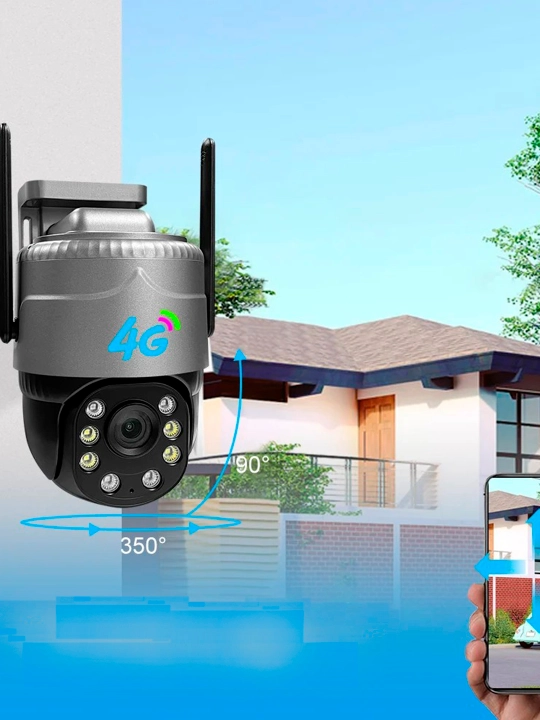 Verto C 20-HD-4G V380 Starlight 4G PTZ aqlli tarmoqqa ega CCTV tashqi kamerasi