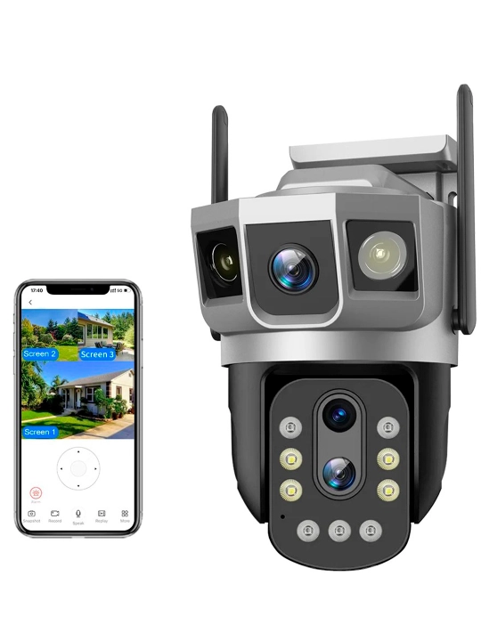Videokamera VERTO SC23-380X optik Zoom bilan V10-23 IP kamerasi