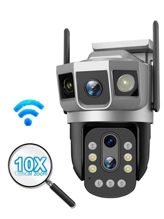 Videokamera VERTO SC23-380X optik Zoom bilan V10-23 IP kamerasi
