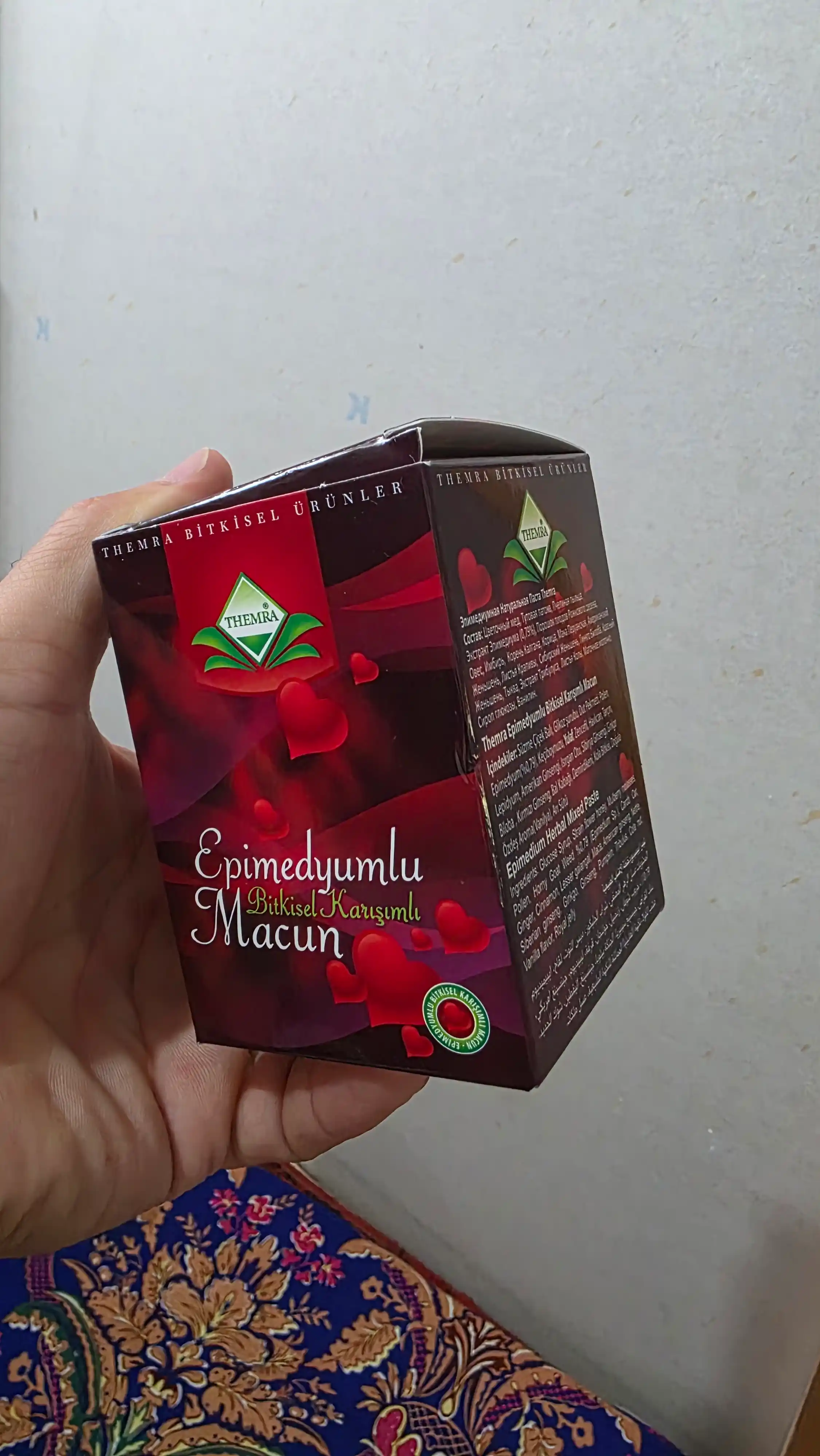 Erkak va ayollar salomatligini tiklovchi epimediumli pasta Themra Epimedyumlu macun, 240 g
