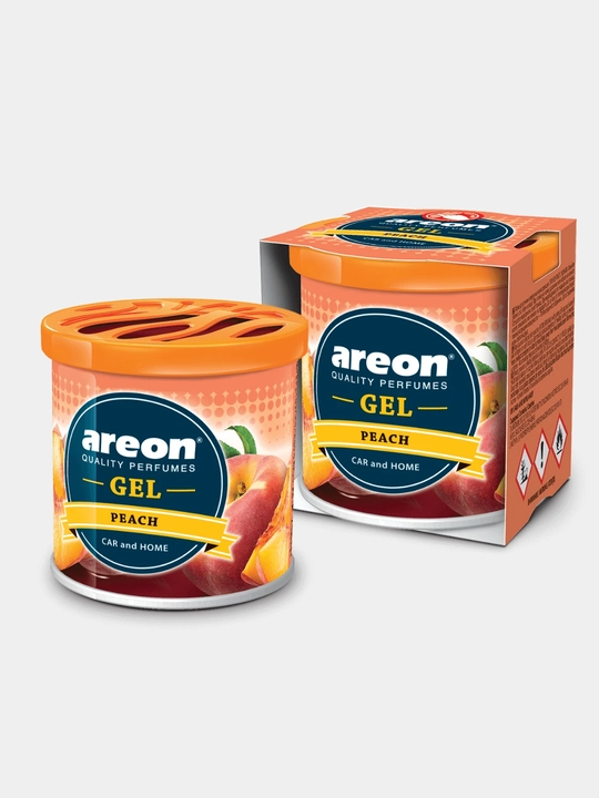 Гелевый освежитель для машины Areon Gel Can, ароматизатор для авто, нейтрализатор запах