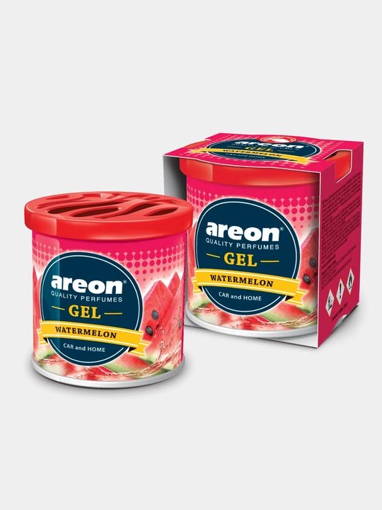 Гелевый освежитель для машины Areon Gel Can, ароматизатор для авто, нейтрализатор запах - 