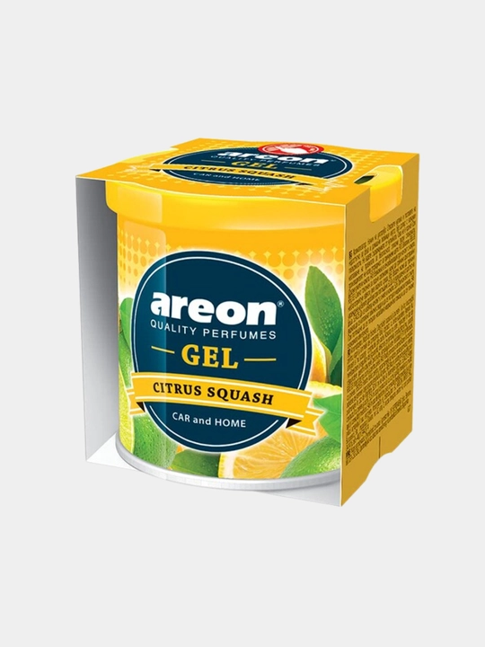 Гелевый освежитель для машины Areon Gel Can, ароматизатор для авто, нейтрализатор запах