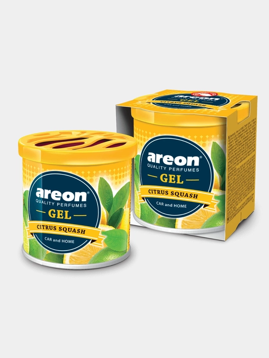 Гелевый освежитель для машины Areon Gel Can, ароматизатор для авто, нейтрализатор запах