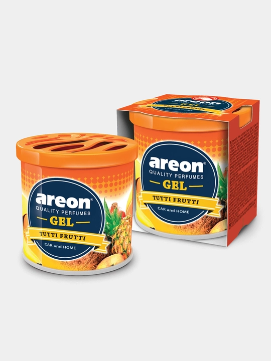Гелевый освежитель для машины Areon Gel Can, ароматизатор для авто, нейтрализатор запах