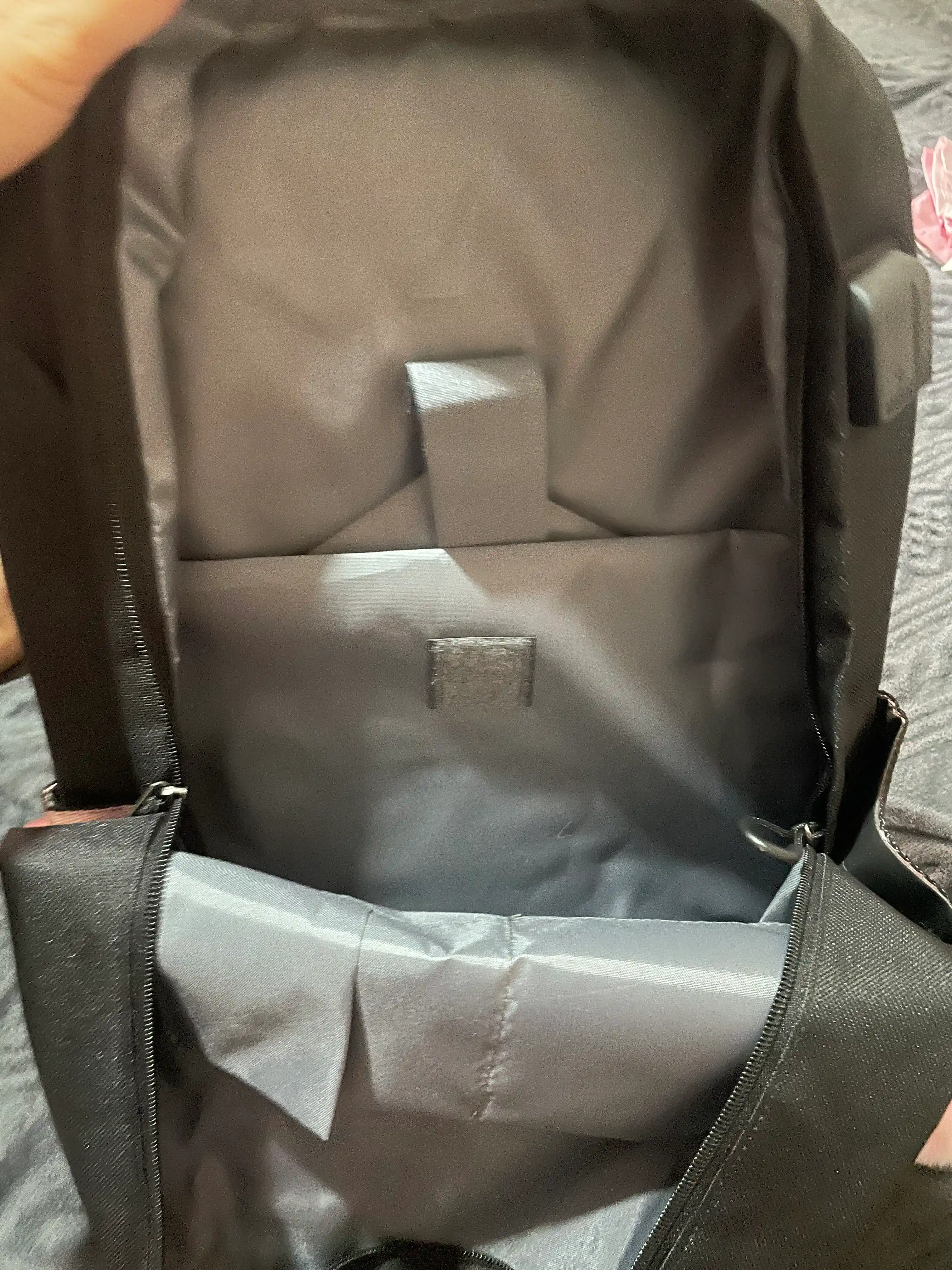 Ayollar uchun universal ryukzak portfel USB bilan