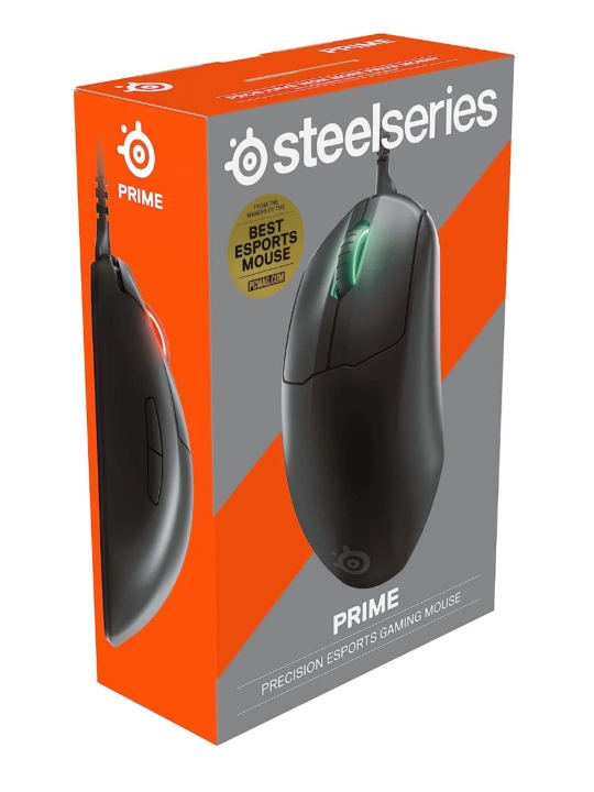 SteelSeries Prime Игровая мышь – ультралёгкая 69 г – 5 кнопок – 18K CPI – RGB-подсветка