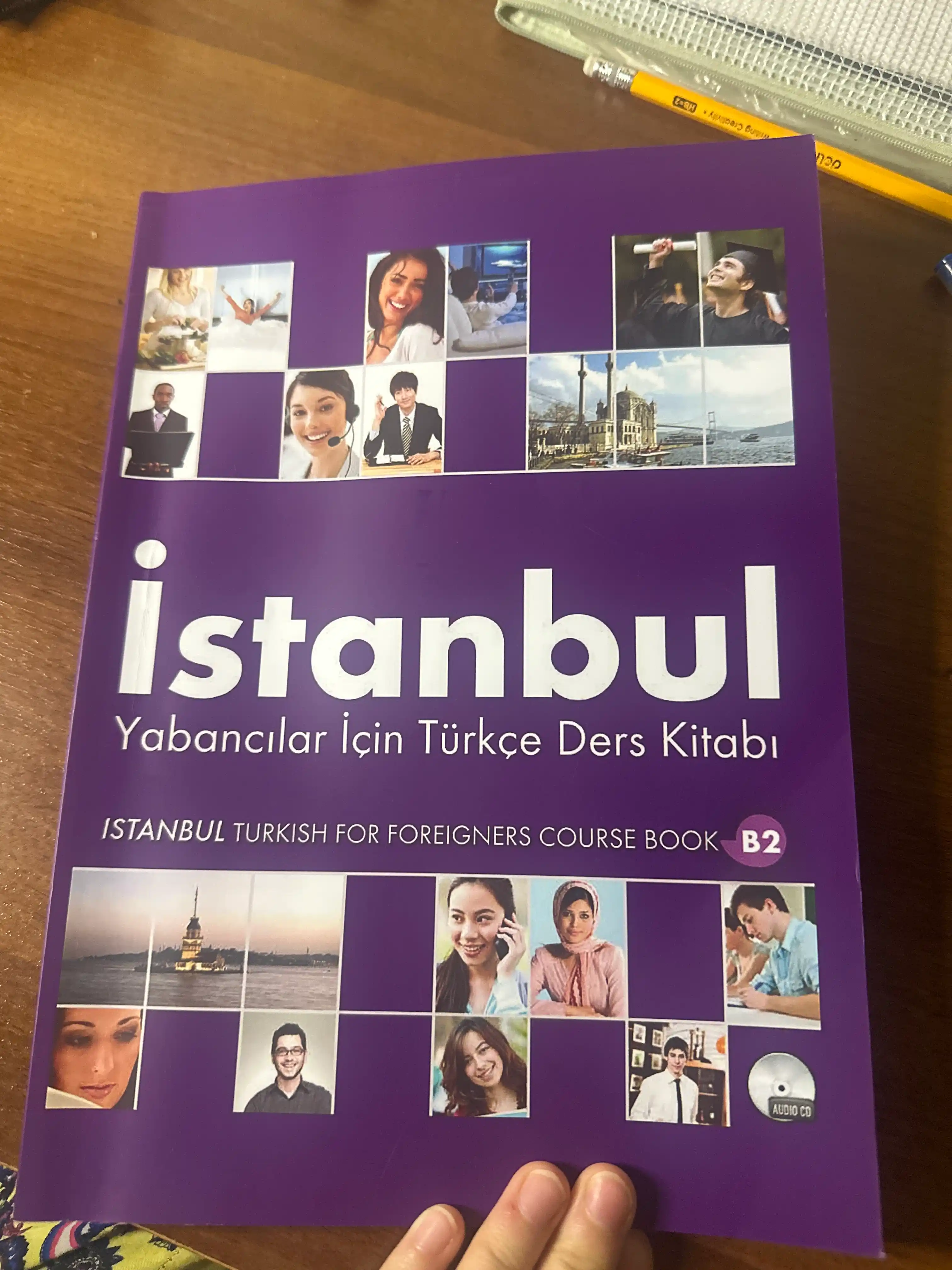Istanbul turk tili darslik, A1, A2, B1, B2, C1 qismlar, Studentbook va Workbook