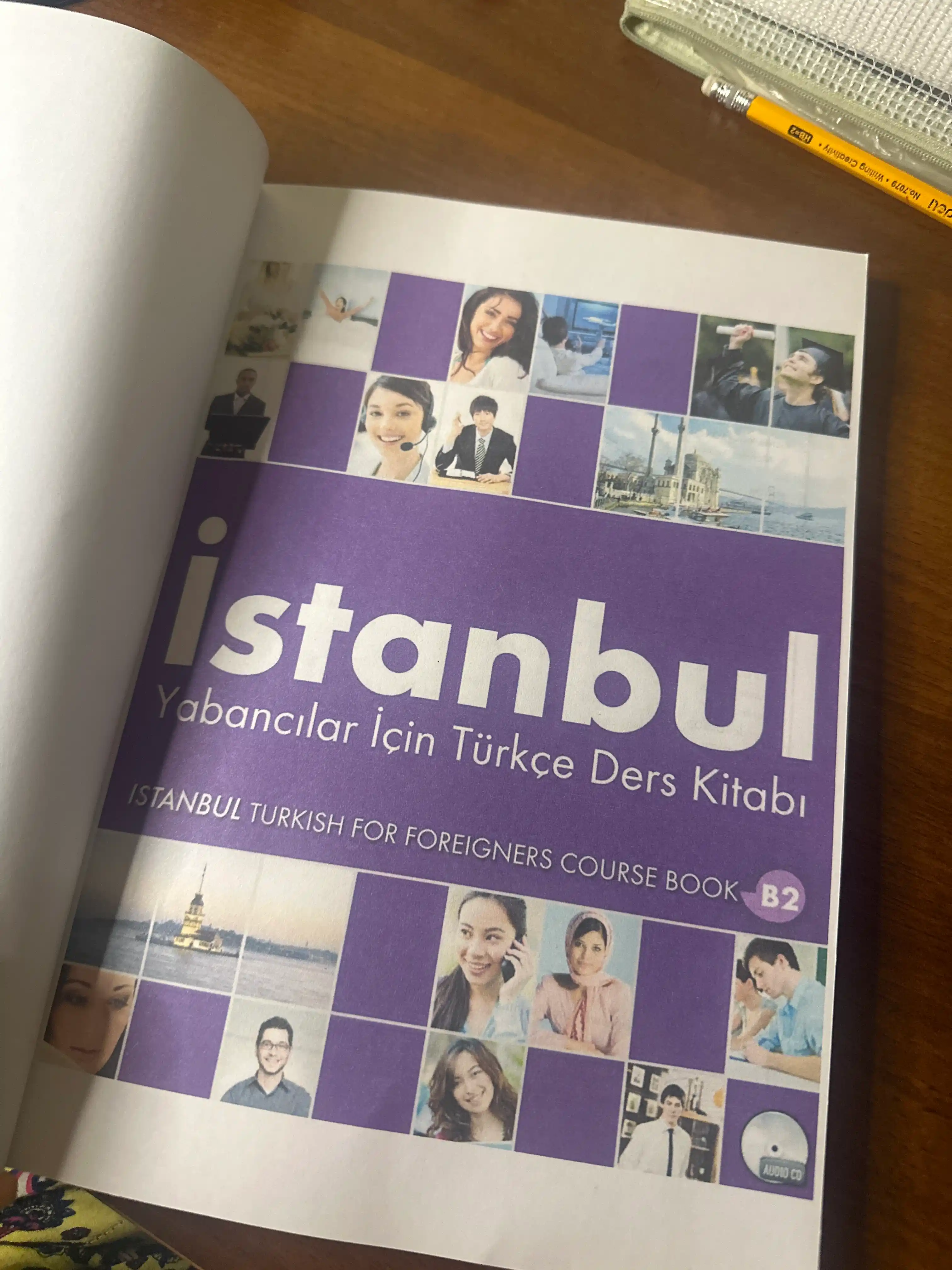 Istanbul turk tili darslik, A1, A2, B1, B2, C1 qismlar, Studentbook va Workbook