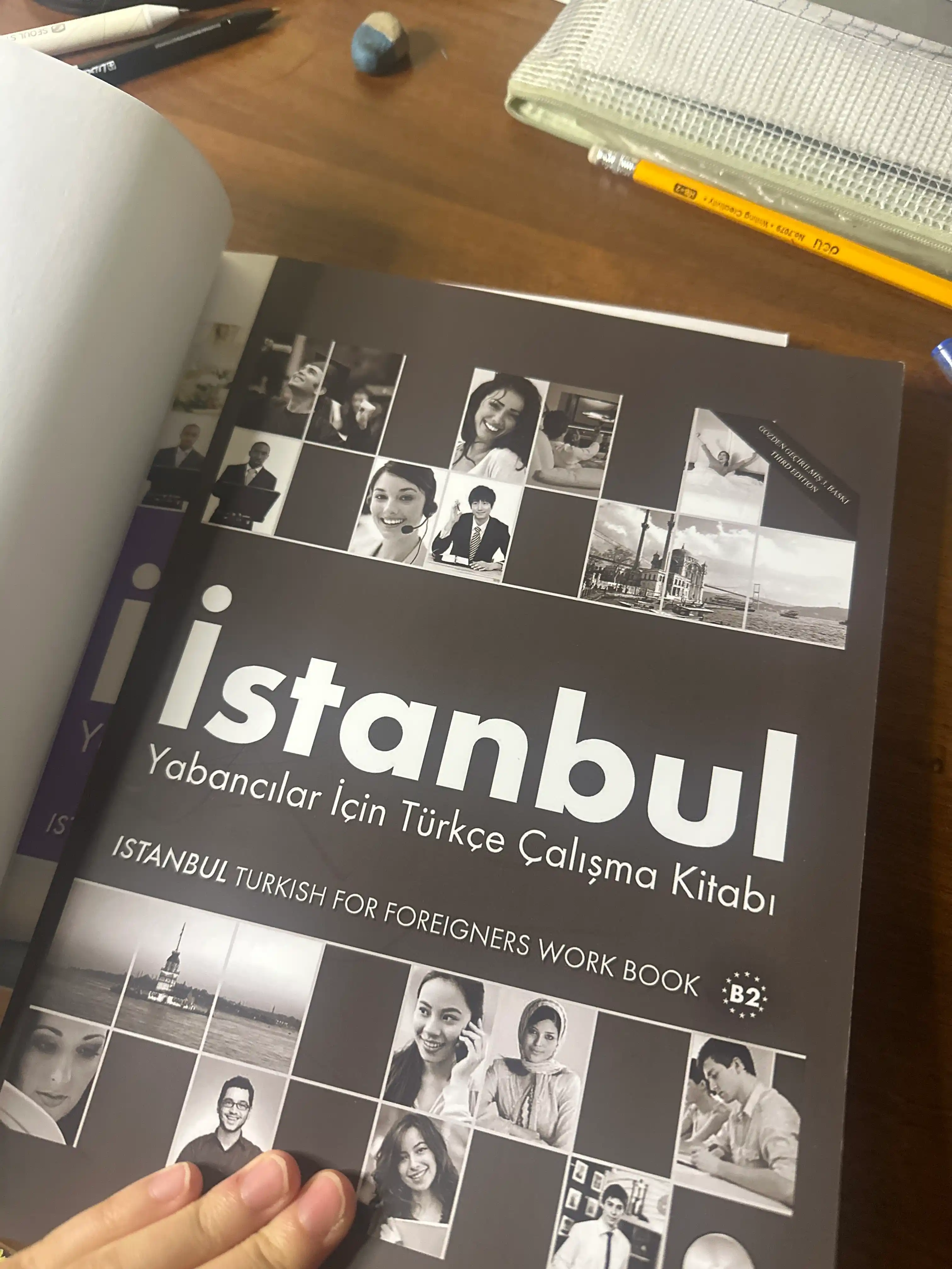 Istanbul turk tili darslik, A1, A2, B1, B2, C1 qismlar, Studentbook va Workbook