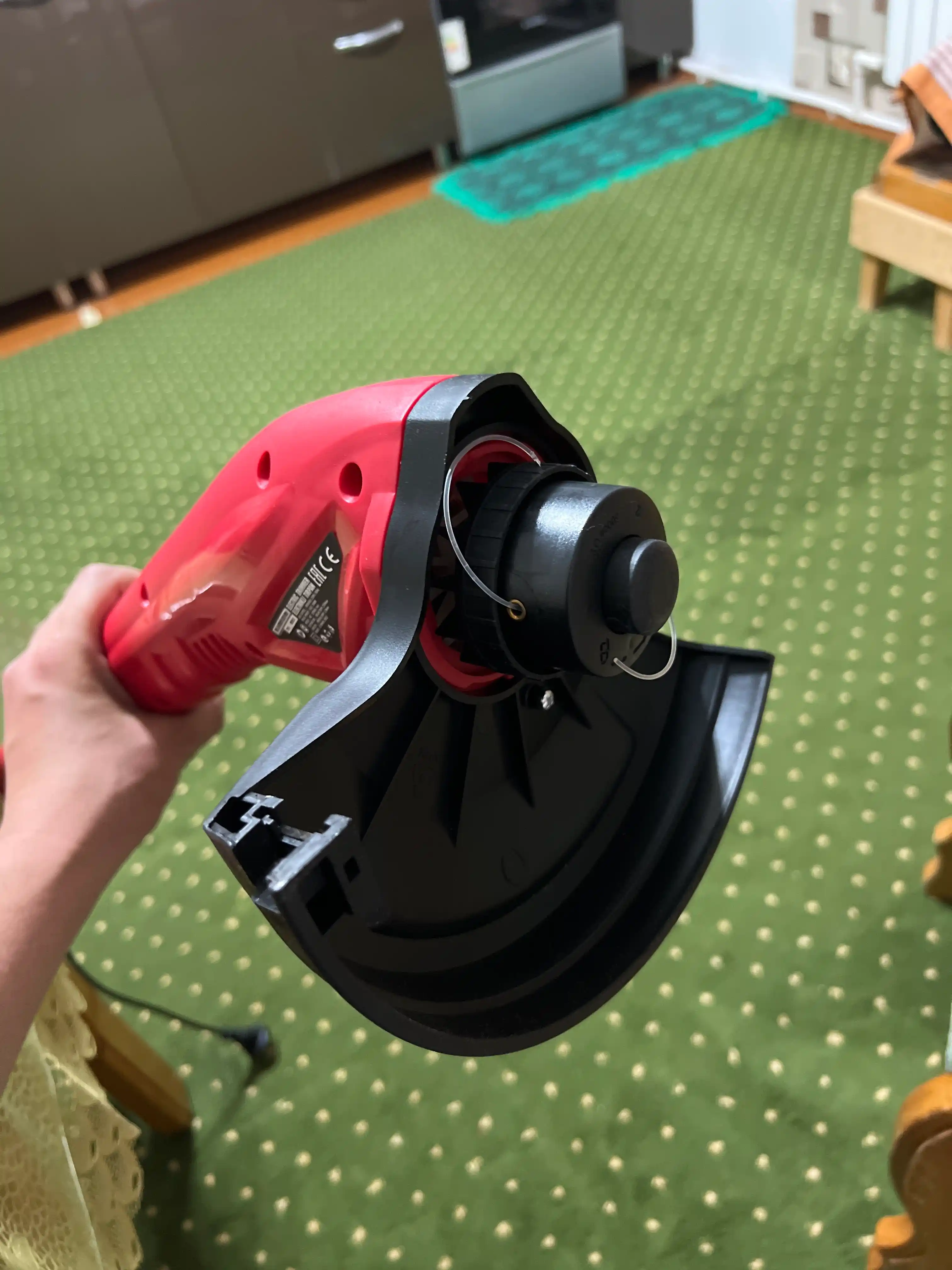Elektron trimmer, bog' va gazon uchun, 300 Vt