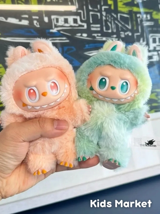 POP MART LABUBU коллекционная кукла Лабубу, винил, текстиль
