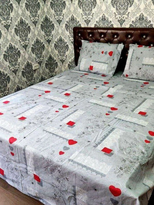 Комплект постельного белья, 2-x спальное поплин 100% хлопок - 