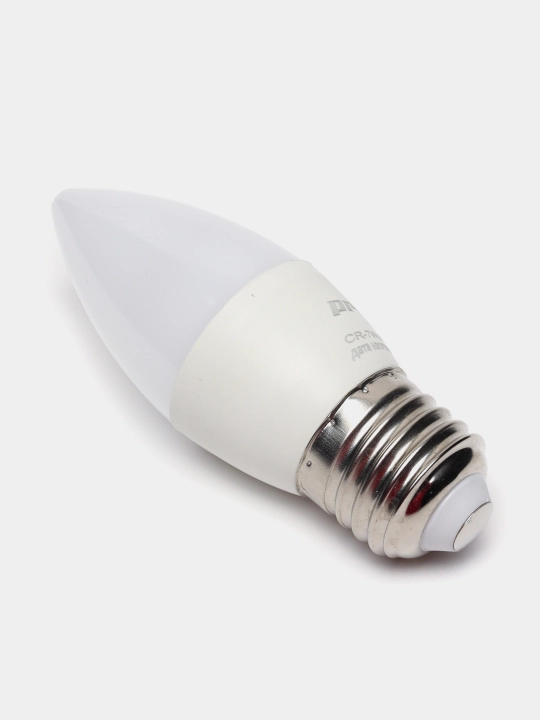 LED CR chiroqlari 5–7 Vt, 6500K, E14 / E27, 100–260V, uy va ofis uchun